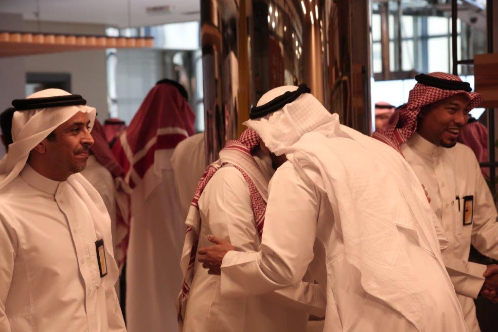 Eid Al-Adha greetings at the Head Office of SAIB