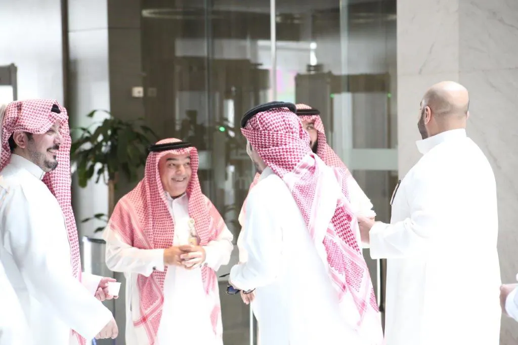 Eid al-fitir ceremony for the Saudi Investment Bank employees
