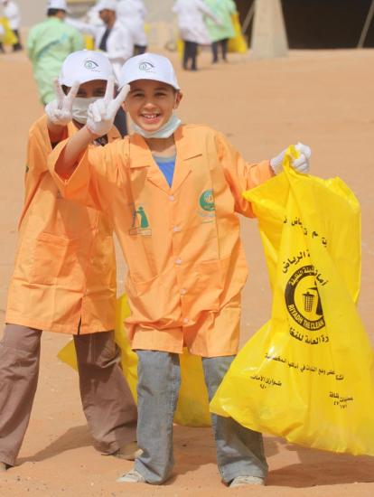 Nawaf Al-Egla DISTRIBUTING GIFTS FOR CHILDREN