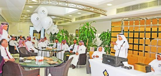 Ceremony to honor Bank staff who participated in the distribution of charity baskets and clothes during Eid