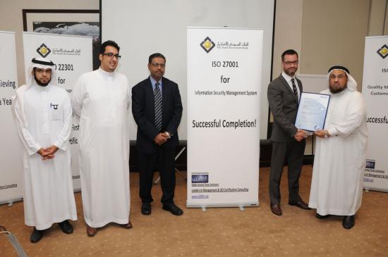 Left to right : Suliman Al-Omairy, Suliman Al Rumaih, Andy Smeaton;