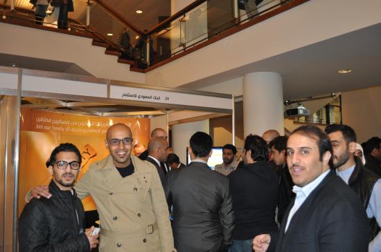 Candidates waiting to ask about SAIB recruitment opportunities