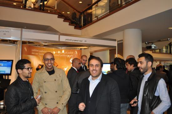 Candidates waiting to ask about SAIB recruitment opportunities