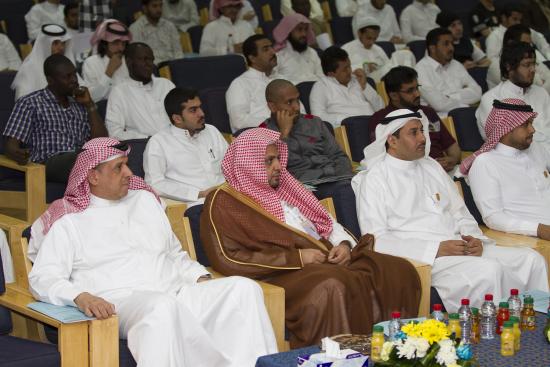 From left to right Mr. Samer Al-Rayyan Group Marketing Head Group at SAIB , Al-Shiekh Mohammed Bin loayy.