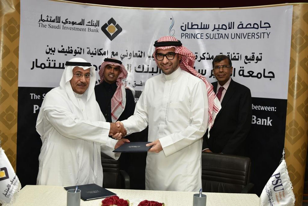 Cooperative training with the University of Prince Sultan